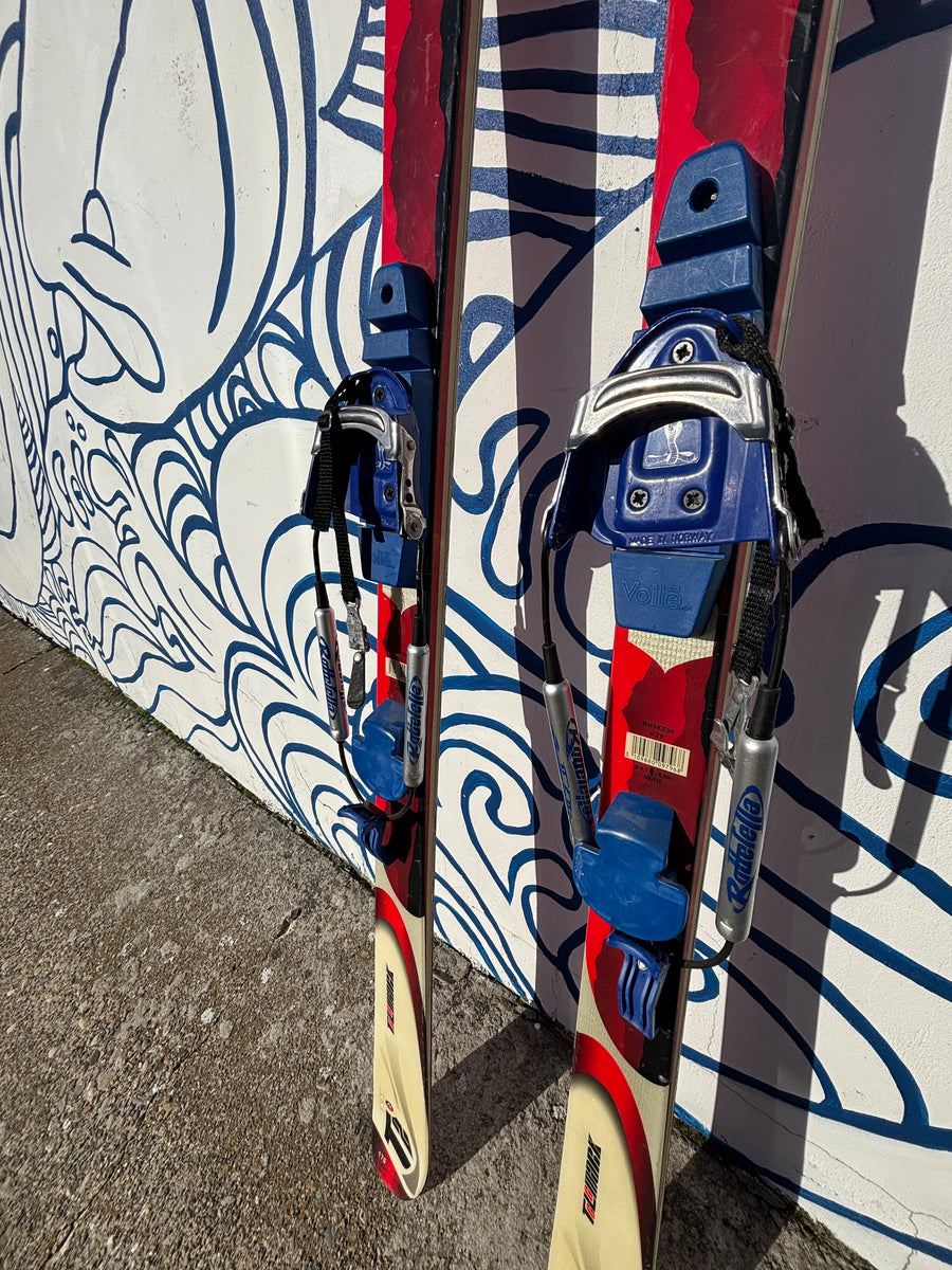 Rossignol T2 Telemark Skis - Red/White, 176 cm