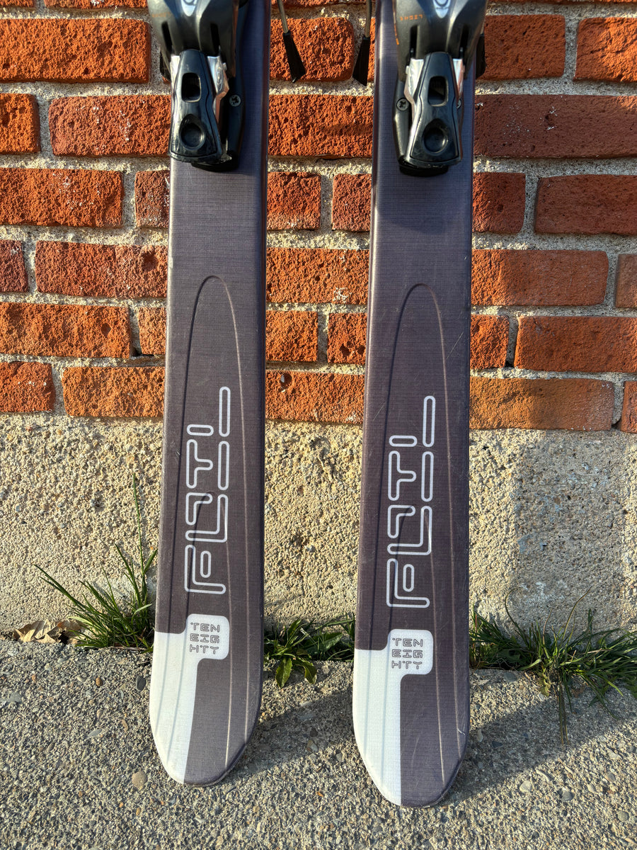 Salomon Teneighty Foil Alpine Skis - Black/White, 182 cm Salomon Teneighty Foil Alpine Skis - Black/White, 182 cm