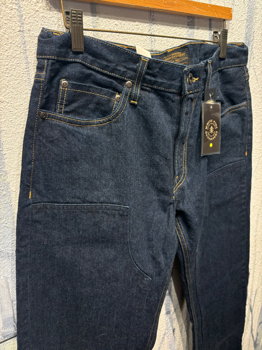 Filson Bullbuck Double-Front Pants Jeans - Denim, Mens 34x34