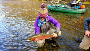 White Pine Outfitters fly fishing for steelhead 