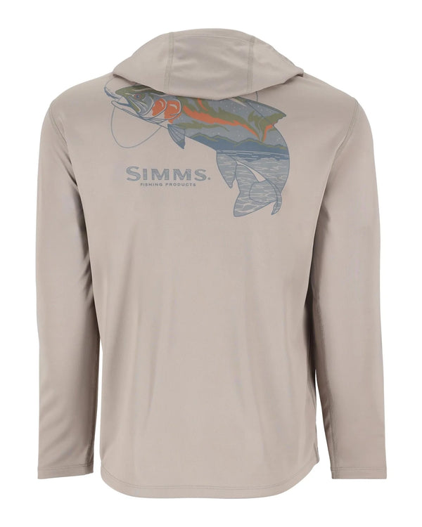 Simms Artist Series Tech Sun Hoody with White Pine Logo