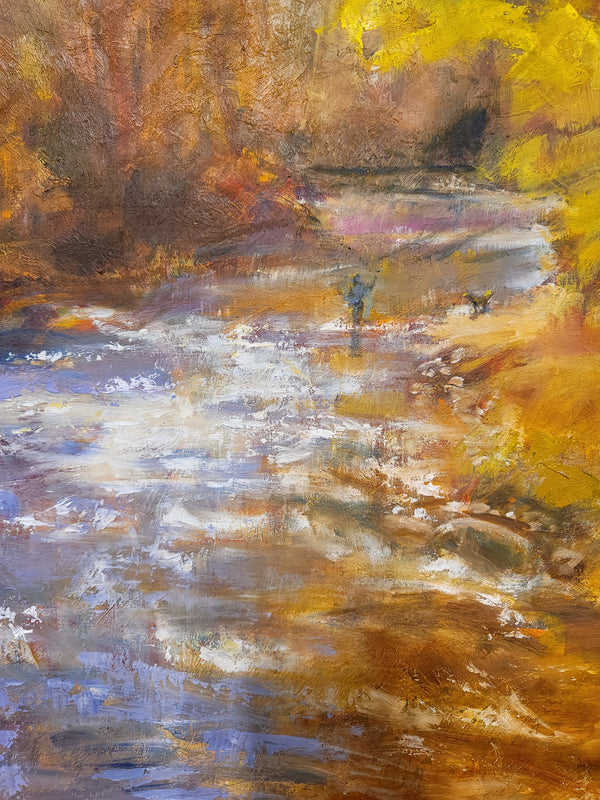 Autumn Bliss - Oil Painting by Amy Brackenbury