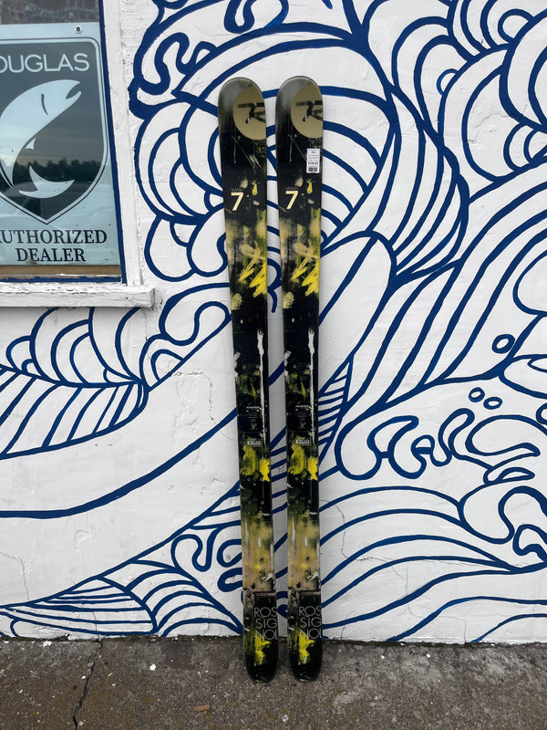 Powder Rocker Profile Smash 7 Rossignol Smash 7 Powder Turn Skis - Black/Yellow, 170 cm
