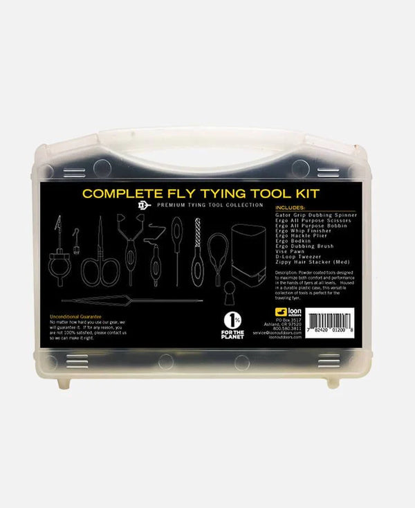 Loon Complete Fly Tying Tool Kit - Yellow