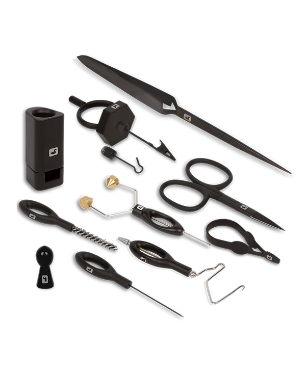 Loon Complete Fly Tying Tool Kit - Black