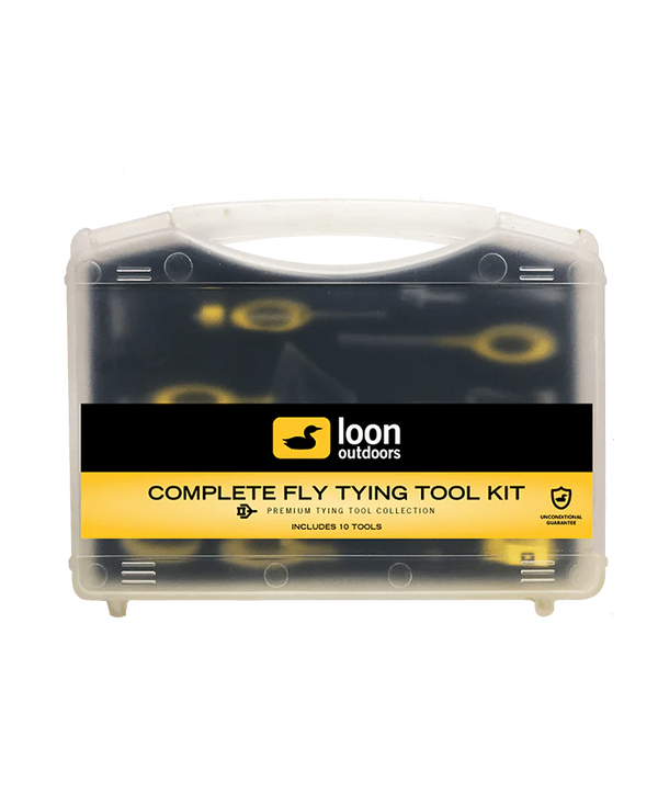 Loon Complete Fly Tying Tool Kit - Yellow