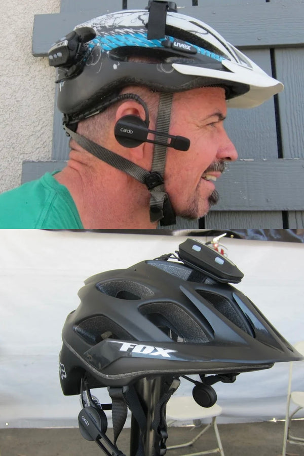 bike helmet bluetooth system Cardo BK-1 DUO Intercom System Cycling 2-Way Bluetooth Waterproof Head