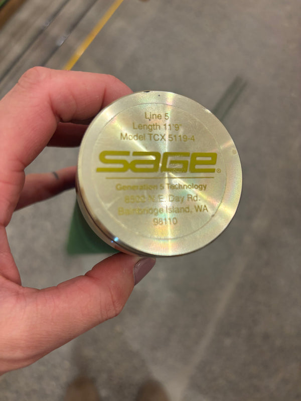 Sage TCX Two Handed Spey Fly Rod - Green, 11'9 5 Wt