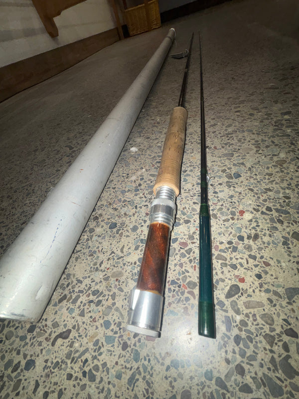 Winston 2 Piece Fly Rod - Green, 9' 7 Wt