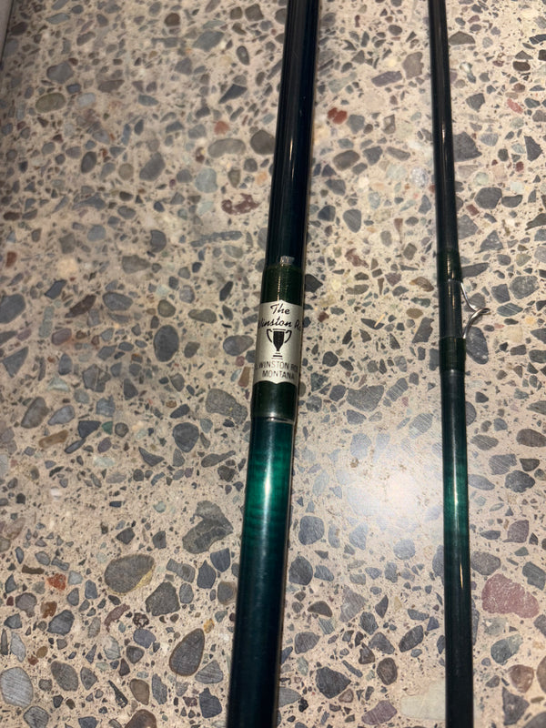 Winston 2 Piece Fly Rod - Green, 9' 7 Wt