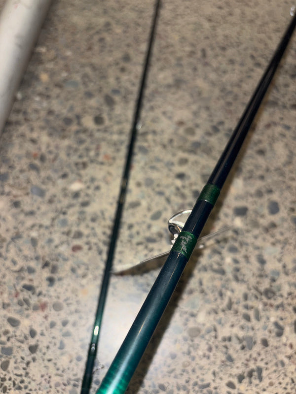 Winston 2 Piece Fly Rod - Green, 9' 7 Wt