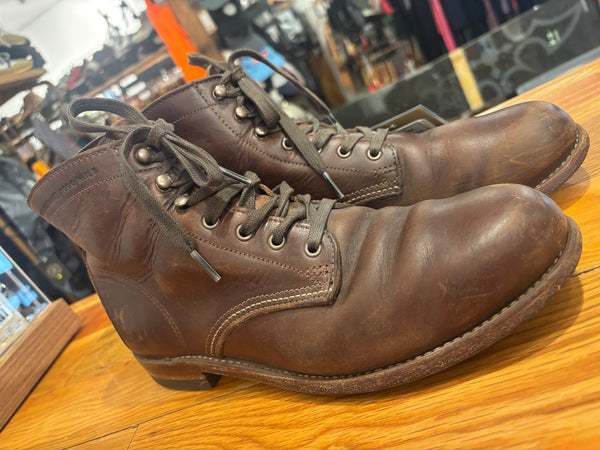 Wolverine 1000 Mile Leather Boots - Brown, Mens 9
