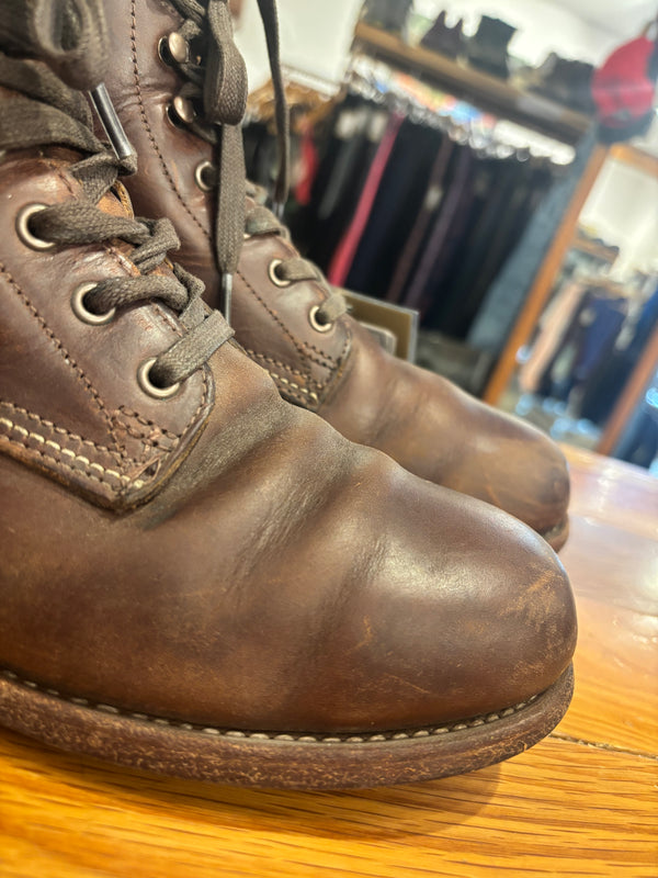 Wolverine 1000 Mile Leather Boots - Brown, Mens 9