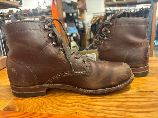 Wolverine 1000 Mile Leather Boots - Brown, Mens 9
