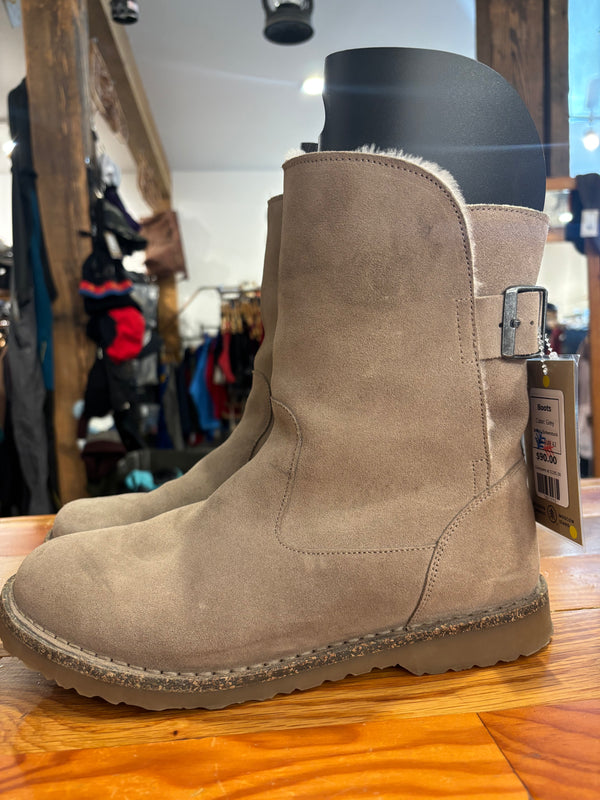 Birkenstock Upsalla Shearling Boots - Grey, EUR 42 / Womens 11