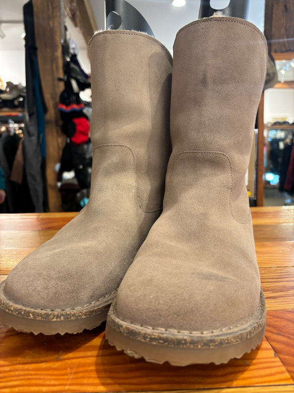 Birkenstock Upsalla Shearling Boots - Grey, EUR 42 / Womens 11