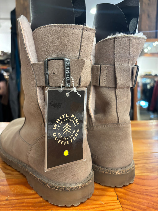 Birkenstock Upsalla Shearling Boots - Grey, EUR 42 / Womens 11