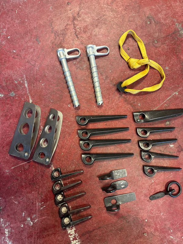 Black Diamond Vintage Chouinard Pitons/Misc Climbing Gear - 23 Piece