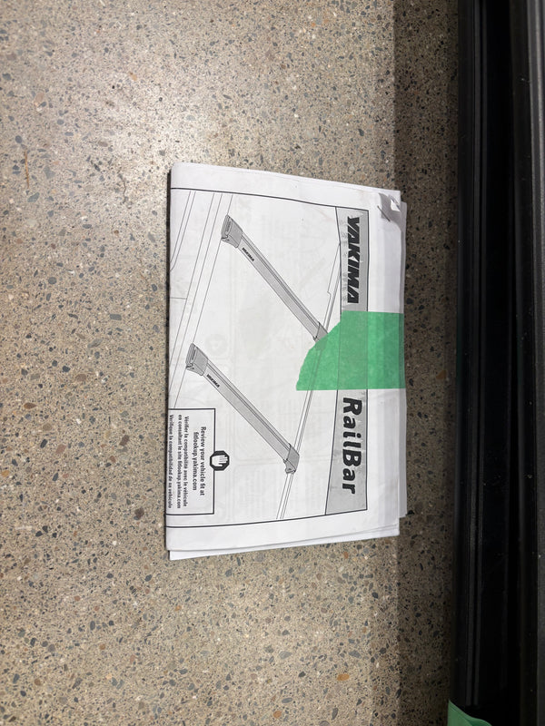 Yakima Rail Bar Cross Bars for Raised Siderails - 38"