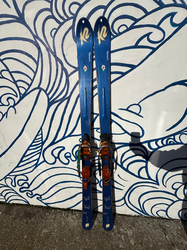 k2 blue skis Prototype Experimental 99ti 2019 provides improved suspension and balance K2 Women's Disruption 76C Skis