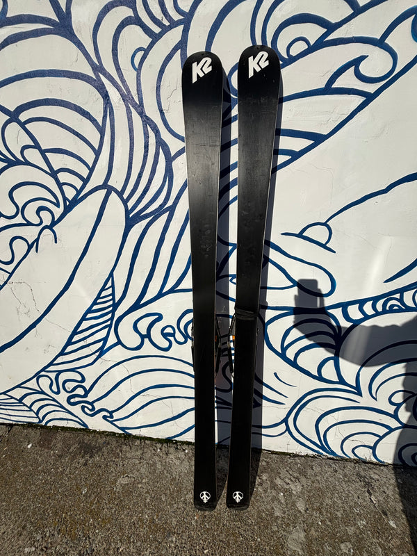 K2 Schi Devil 2006 Telemark Skis - Blue, 174 cm
