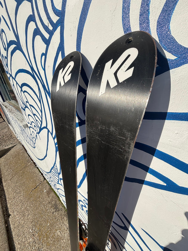 K2 Schi Devil 2006 Telemark Skis - Blue, 174 cm