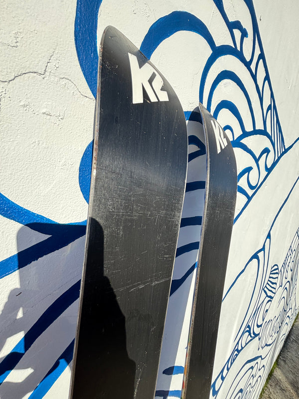 K2 Schi Devil 2006 Telemark Skis - Blue, 174 cm
