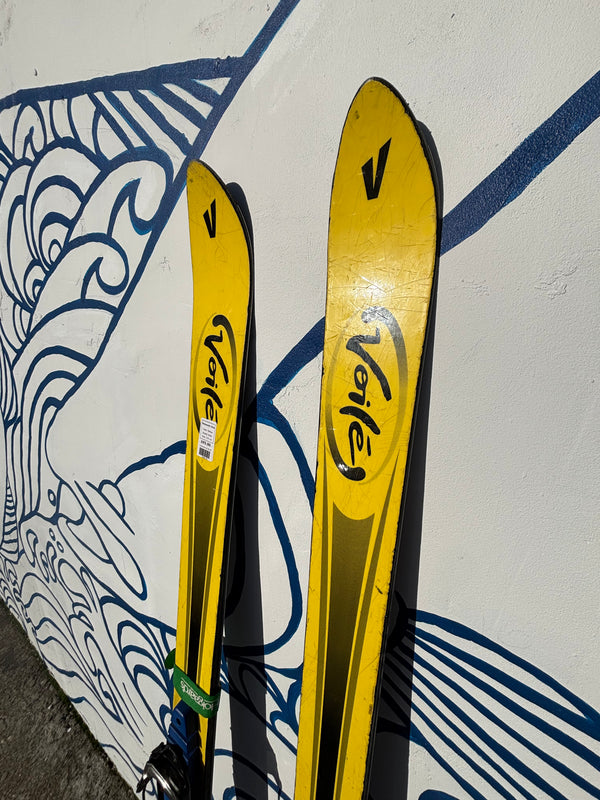Voile MTN Surf Telemark Skis - Yellow, 175 cm
