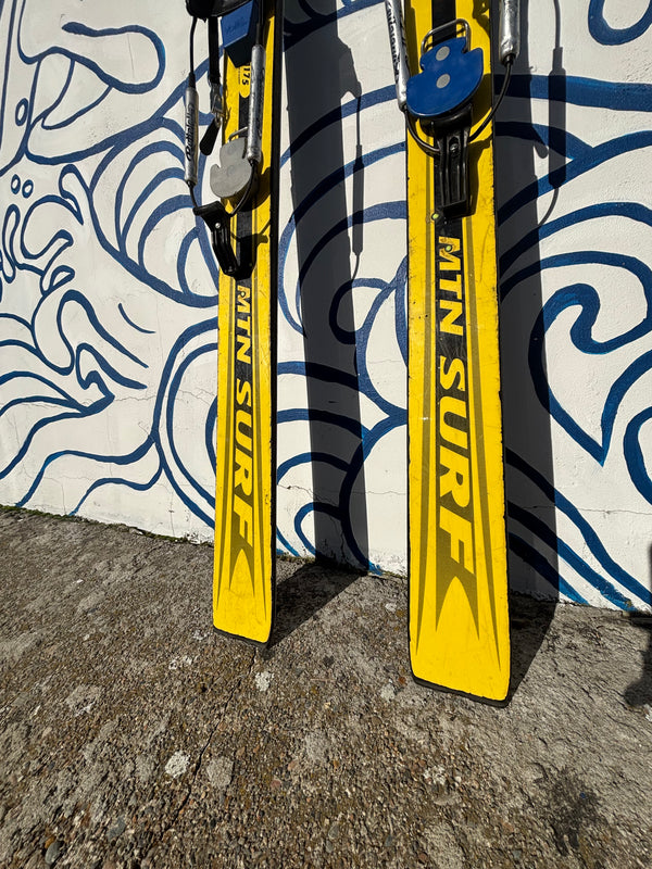 Voile MTN Surf Telemark Skis - Yellow, 175 cm