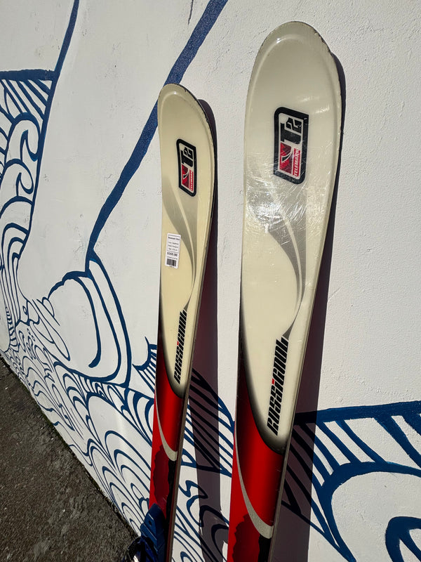 Rossignol T2 Telemark Skis - Red/White, 176 cm