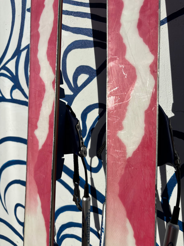 Rossignol T2 Telemark Skis - Red/White, 176 cm