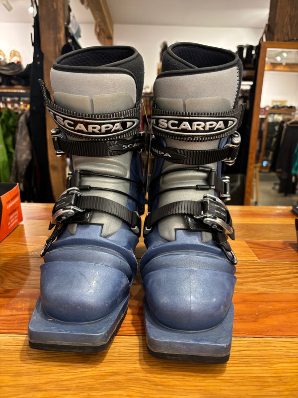 Scarpa T2 Telemark Ski Boots - Blue, MP 24