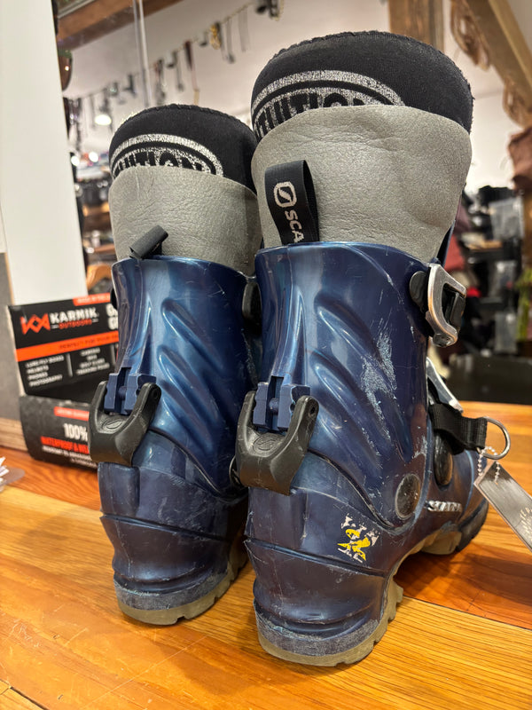 Scarpa T2 Telemark Ski Boots - Blue, Womens 8/9