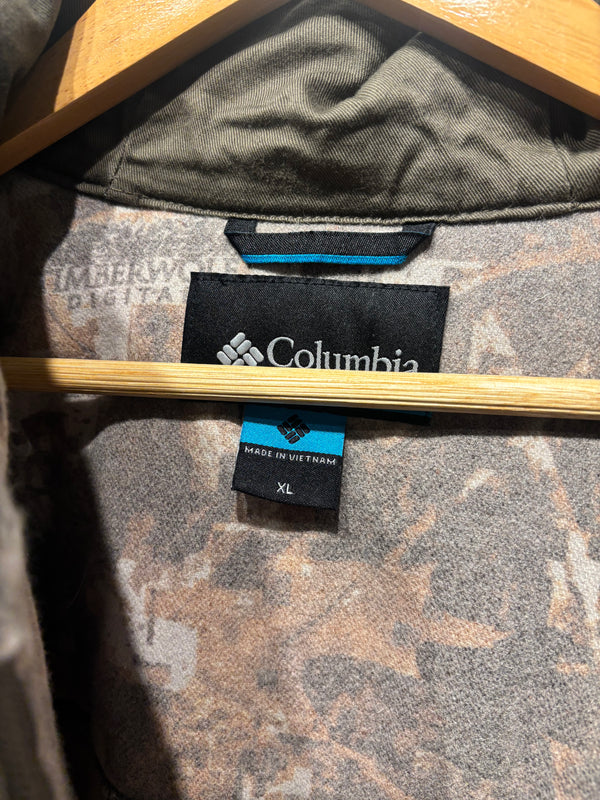 Columbia Wool Blend PHG Jacket - Camo, Mens X Large
