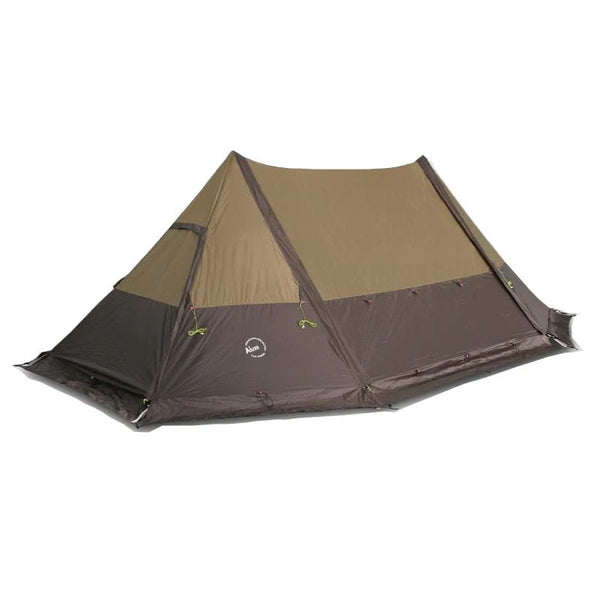Luxe Twin Shelter Hot Tent - Green, 4 Person