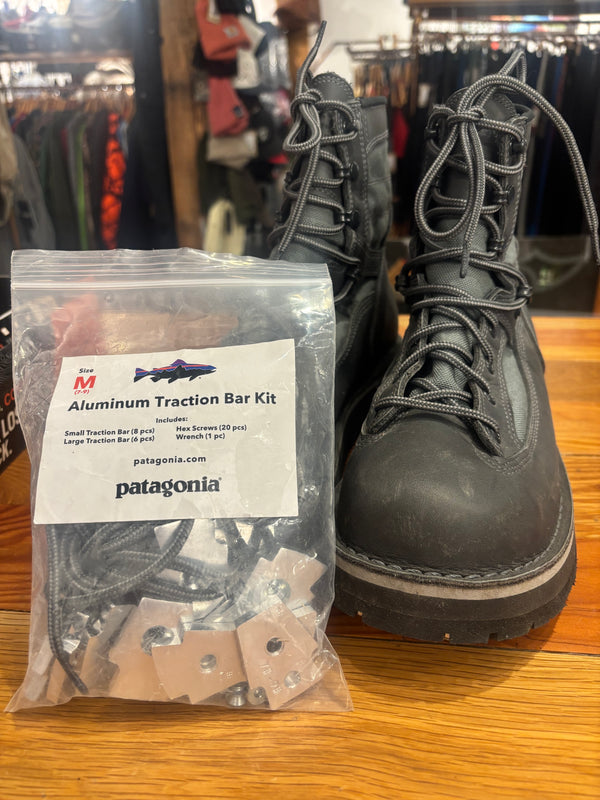 Patagonia Foot Tractor with Aluminum Bars Wading Boots (USED) Size 7