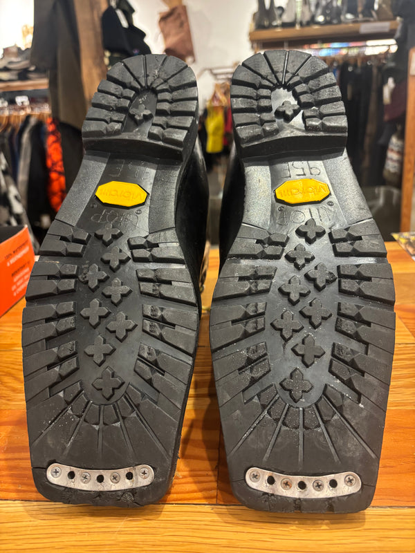 Asolo Snow Drift Telemark 3 Pin XC Ski Boots - Black, M 9.5 / EUR 43 1/3