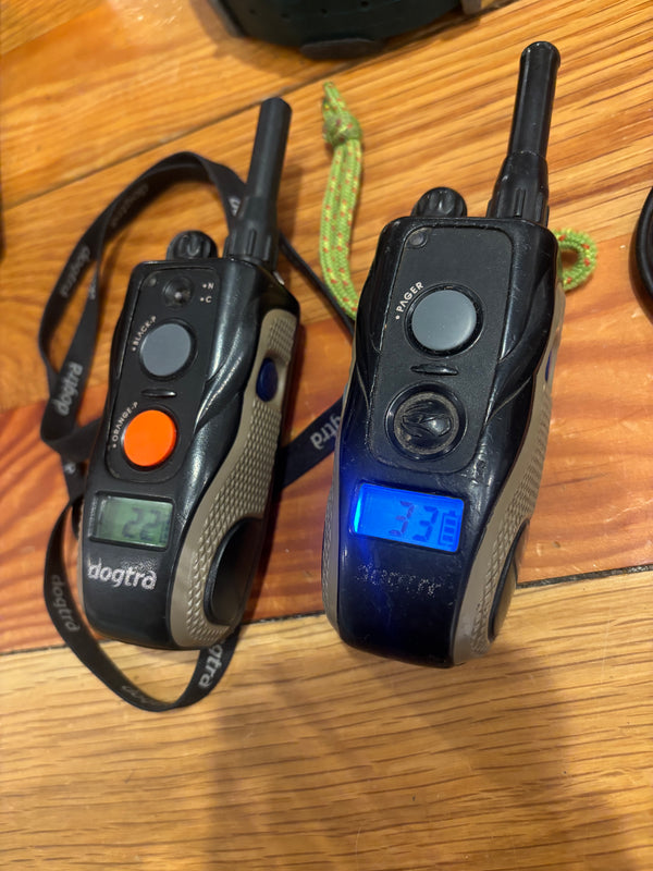 Dogtra 1900S Remote Training Collar - Black/Orange, 2 Collar Set