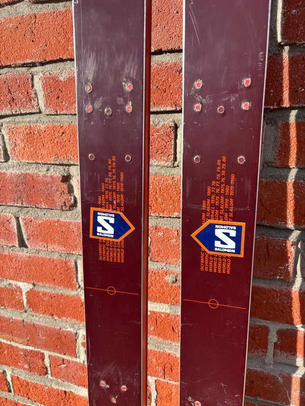 Elan Vintage(1978-1980) RC 07 Nordic Skis - Brown, 223 cm