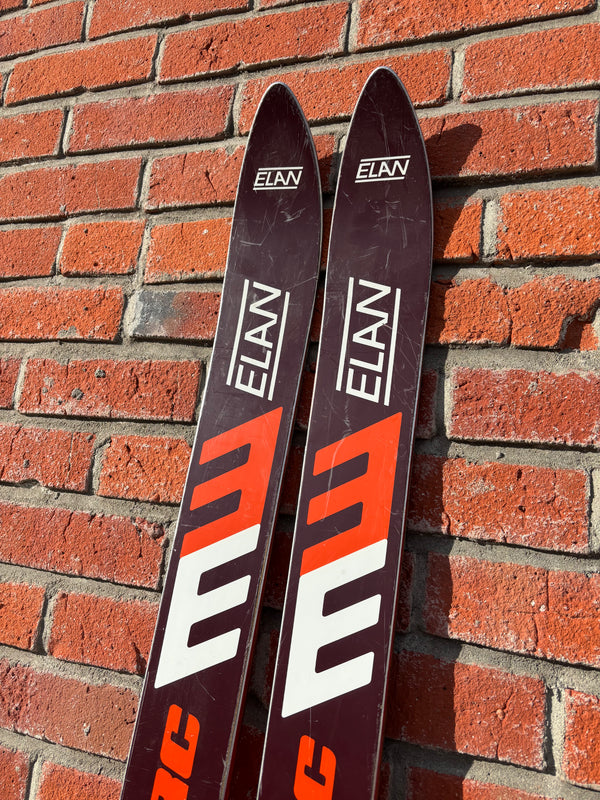 Elan Vintage(1978-1980) RC 07 Nordic Skis - Brown, 223 cm