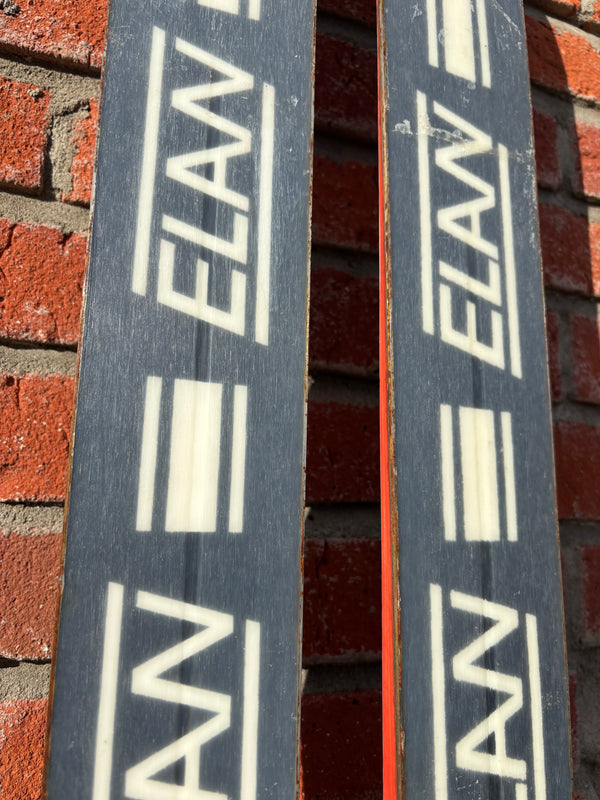 Elan Vintage(1978-1980) RC 07 Nordic Skis - Brown, 223 cm