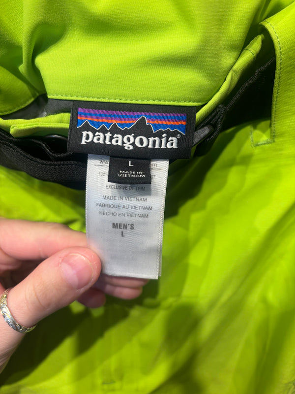Patagonia Belted Recon Recco Ski Snow Pants - Green, Mens Large