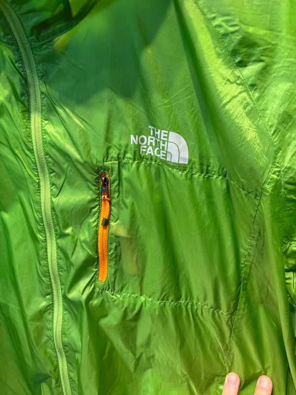 The North Face Summit Series Packable Windbreaker - Green, Mens X Large
