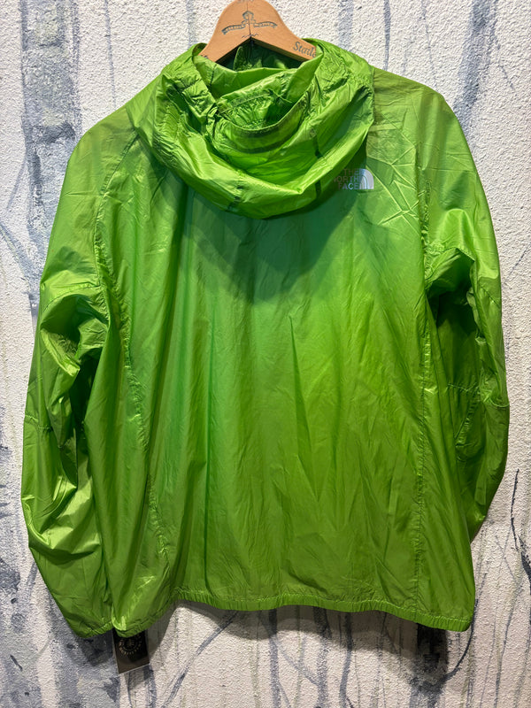 The North Face Summit Series Packable Windbreaker - Green, Mens X Large