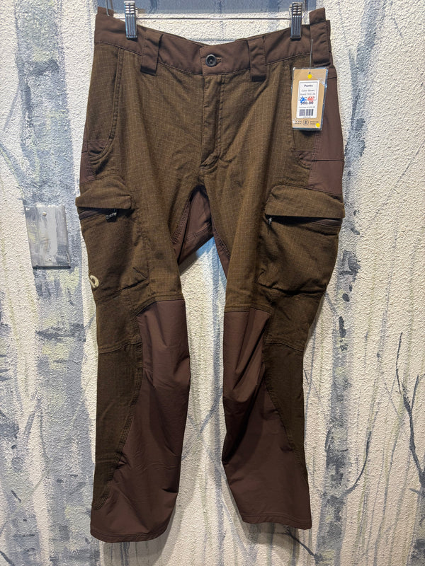 First Lite Obsidian Foundry Pants - Brown, Mens 30 X 30