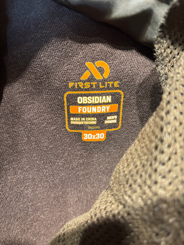 First Lite Obsidian Foundry Pants - Brown, Mens 30 X 30