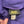 Load image into Gallery viewer, Youer Kind Apparel Grid Fleece Hoodie Dress - Purple, Womens Medium
