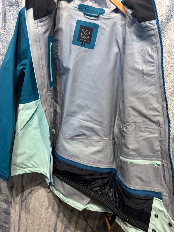 Flylow Billie Coat Ski Shell - Blue, Womens Medium