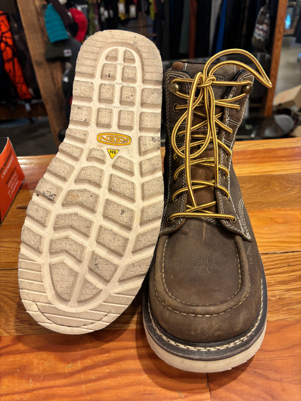Keen Utility Cincinnati 6" (Soft Toe) Boots - Brown, Mens 11.5