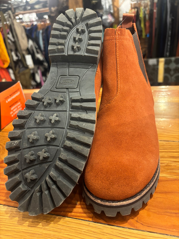Chaco Fields Waterproof Chelsea Boots - Rust, Womens 10.5